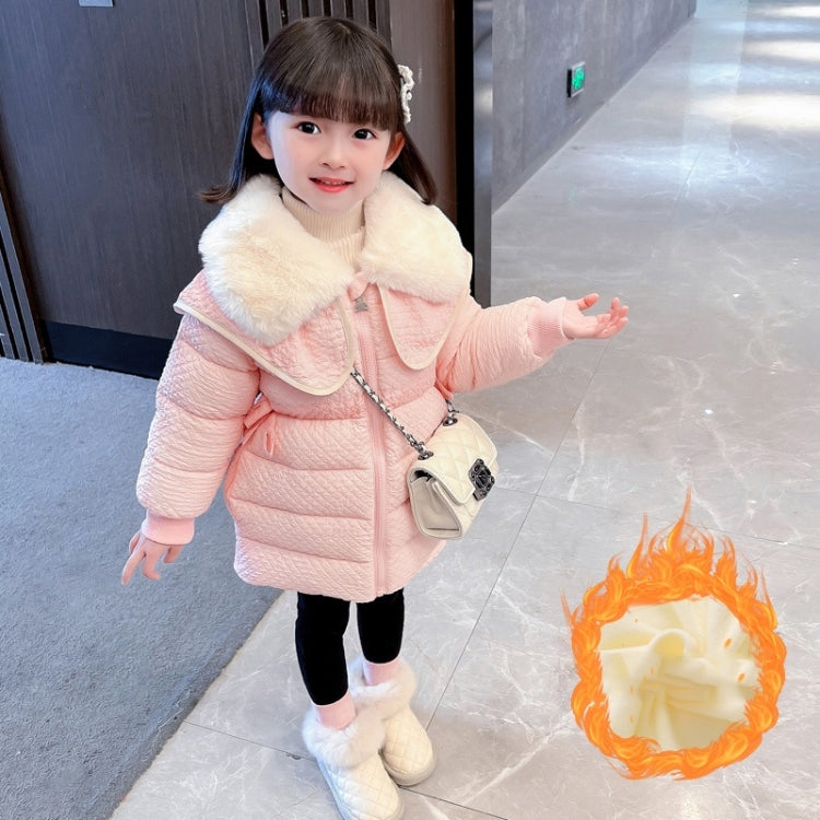 Girls Padded Waist Padded Coat