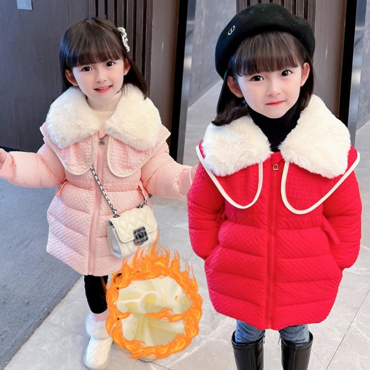 Girls Padded Waist Padded Coat