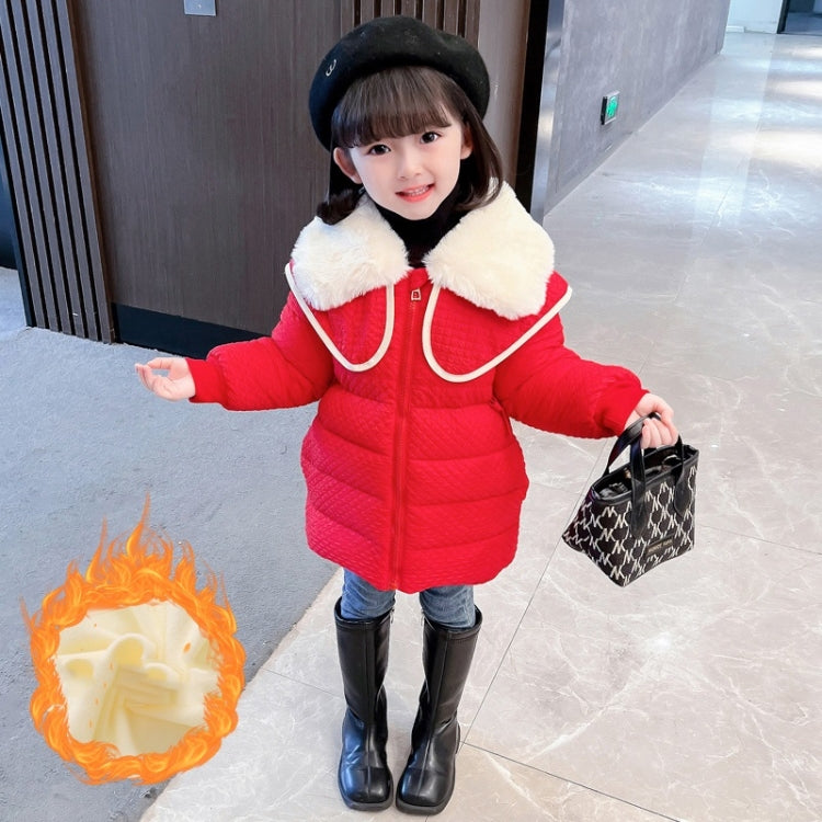 Girls Padded Waist Padded Coat