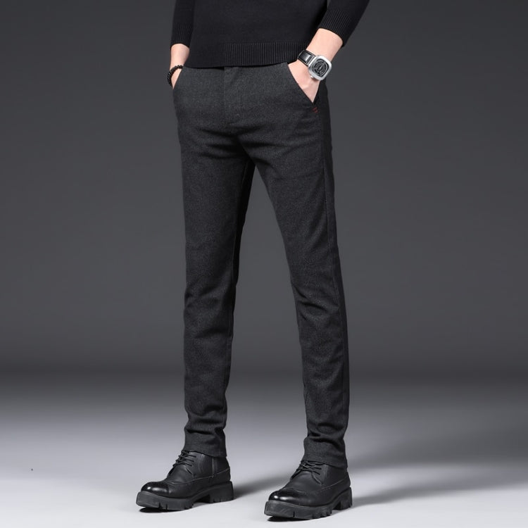 All-match Brushed Thick Trousers Casual Pants