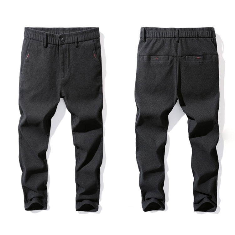 All-match Brushed Thick Trousers Casual Pants