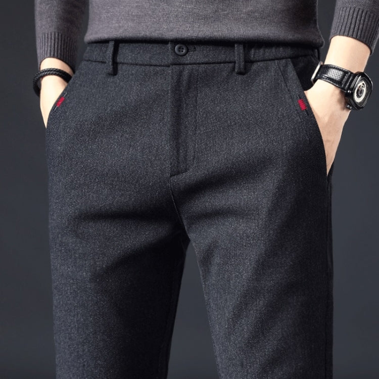 All-match Brushed Thick Trousers Casual Pants