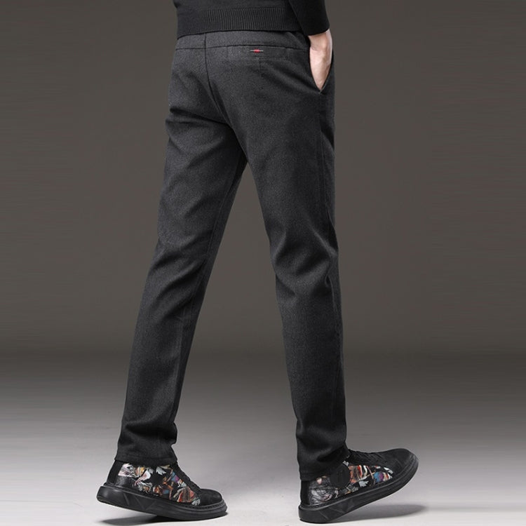 All-match Brushed Thick Trousers Casual Pants