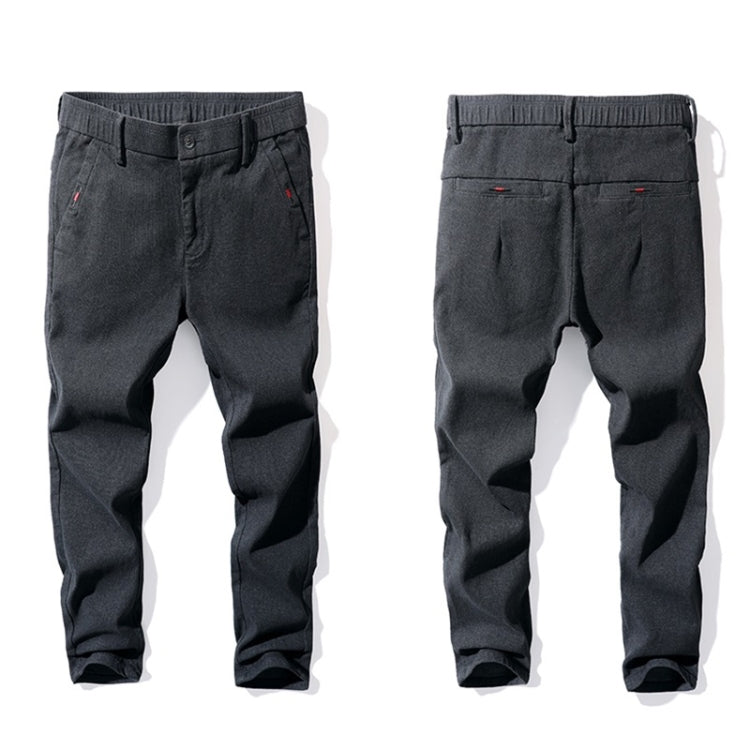 All-match Brushed Thick Trousers Casual Pants