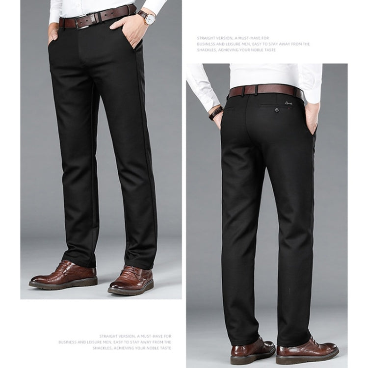 Modal Stretch Cotton High Waist Loose Straight-leg Casual Pants