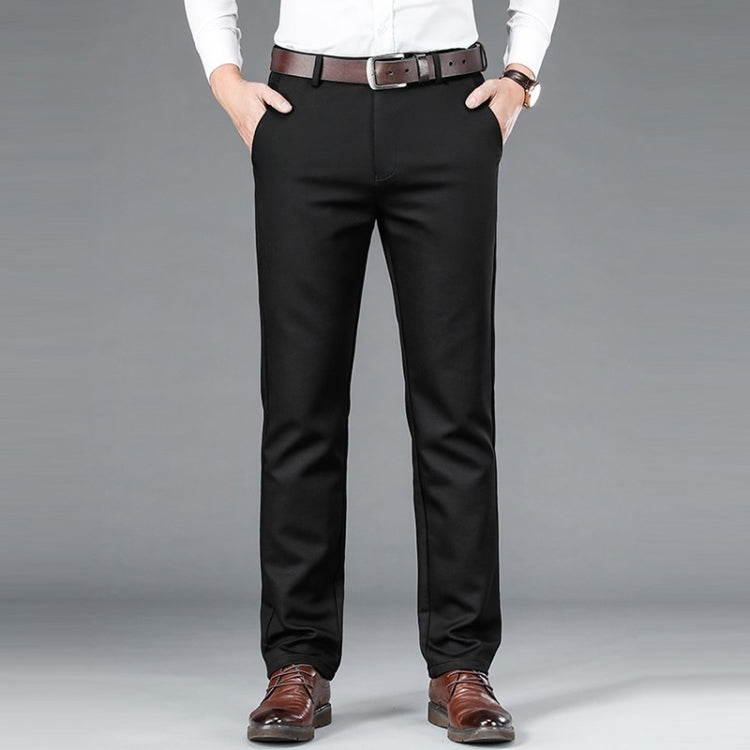 Modal Stretch Cotton High Waist Loose Straight-leg Casual Pants