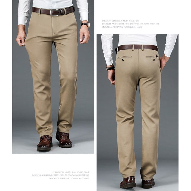 Modal Stretch Cotton High Waist Loose Straight-leg Casual Pants