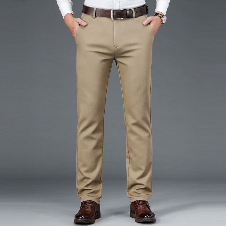 Modal Stretch Cotton High Waist Loose Straight-leg Casual Pants