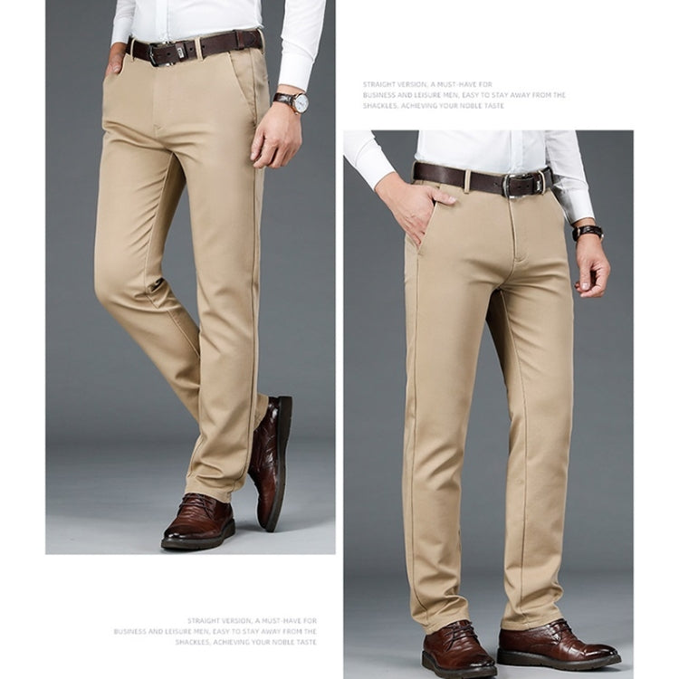 Modal Stretch Cotton High Waist Loose Straight-leg Casual Pants