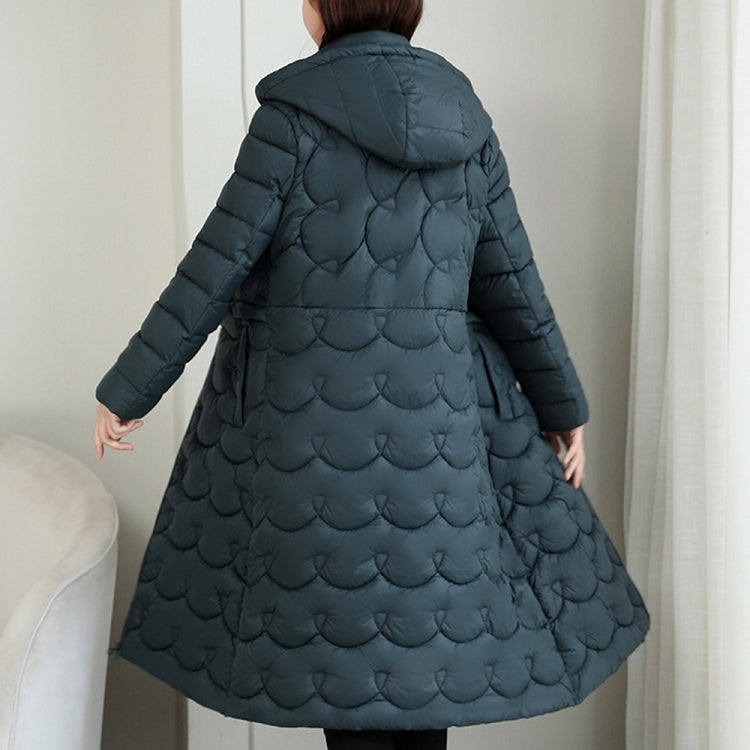 Mid-length Lightweight Down Padded Jacket