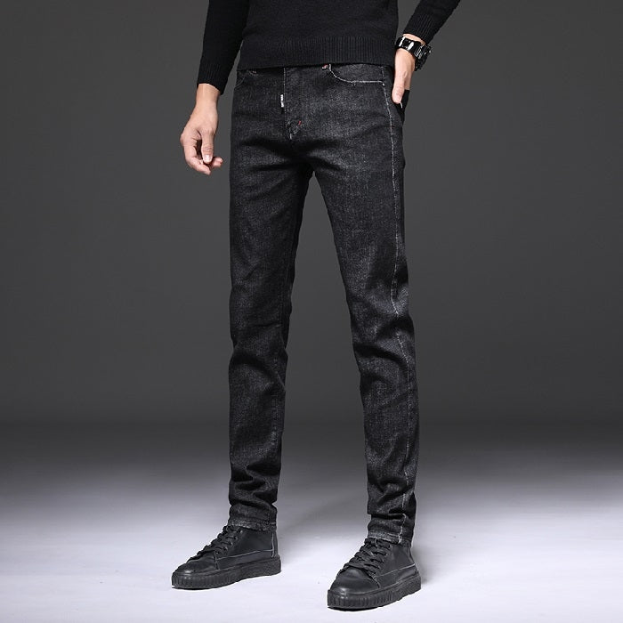 Men's Slim-fit Small-foot Casual Cropped Trousers