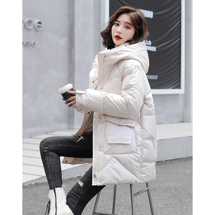 Glossy Thickening Down Padded Jacket
