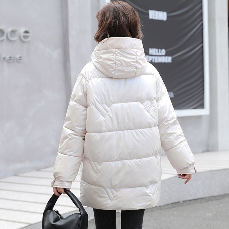 Glossy Thickening Down Padded Jacket