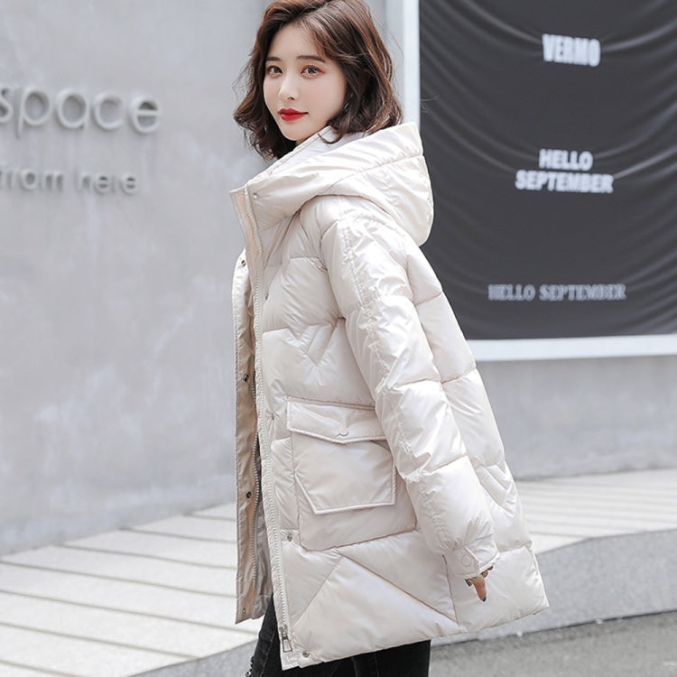 Glossy Thickening Down Padded Jacket