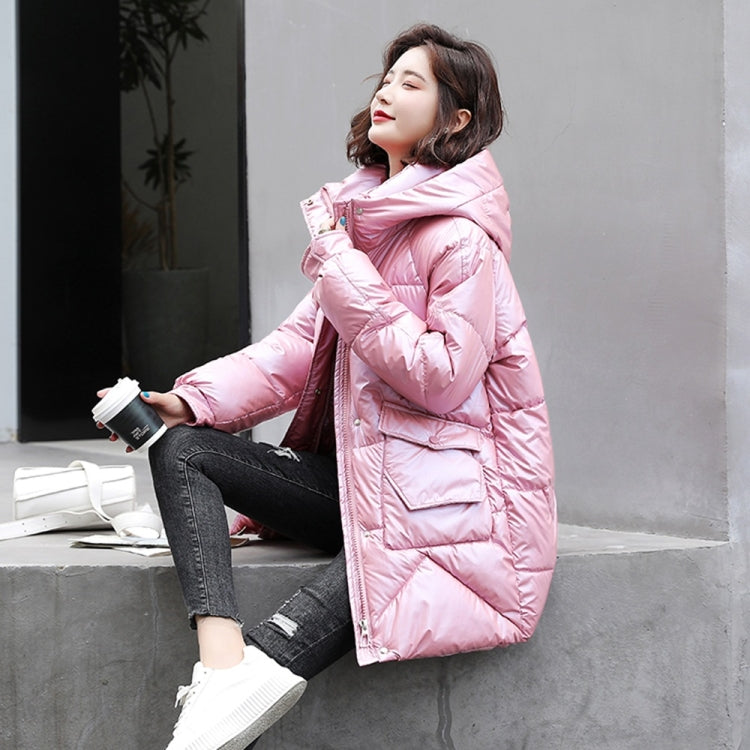 Glossy Thickening Down Padded Jacket