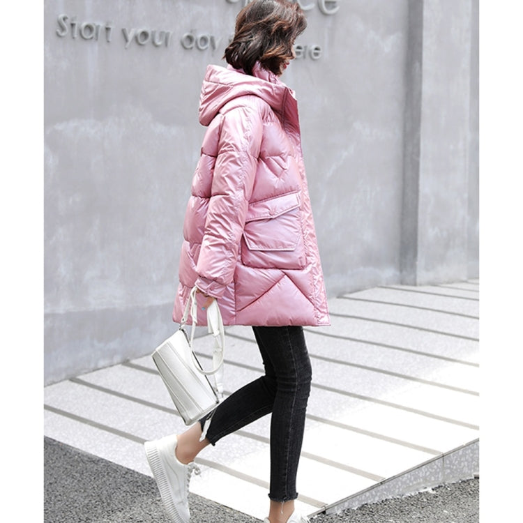 Glossy Thickening Down Padded Jacket
