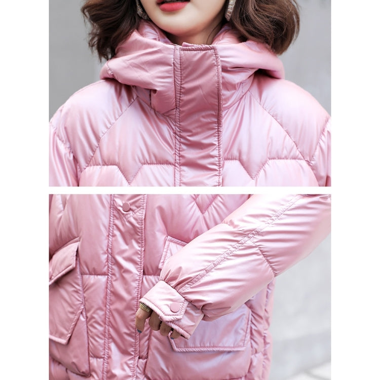 Glossy Thickening Down Padded Jacket