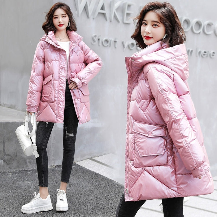 Glossy Thickening Down Padded Jacket