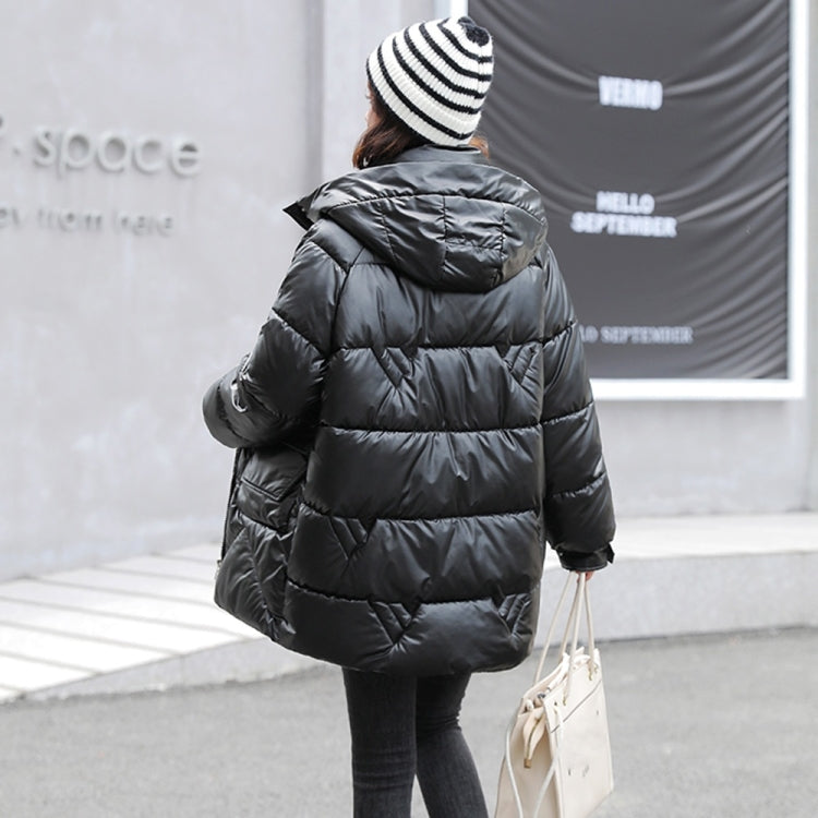 Glossy Thickening Down Padded Jacket