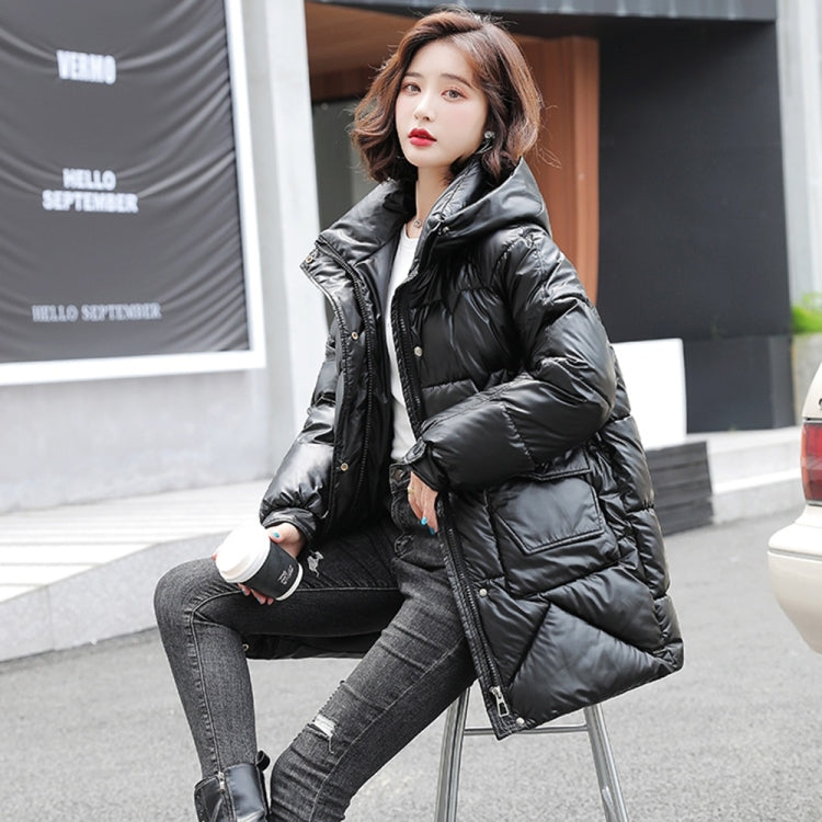 Glossy Thickening Down Padded Jacket