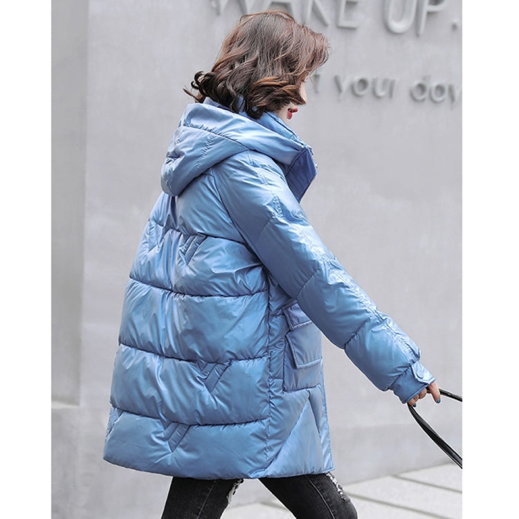 Glossy Thickening Down Padded Jacket