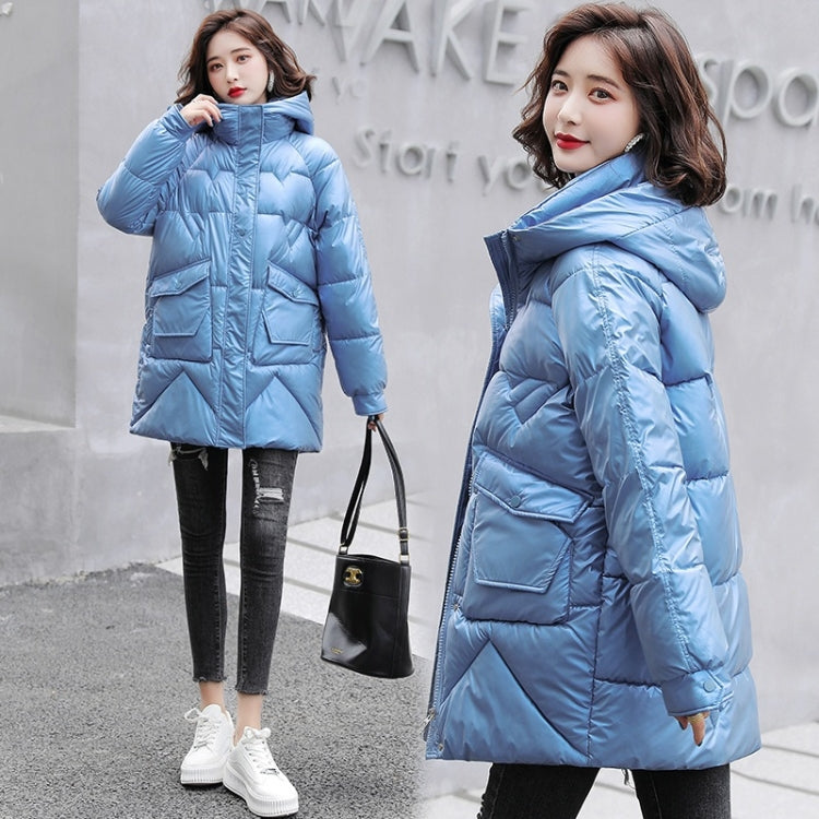 Glossy Thickening Down Padded Jacket