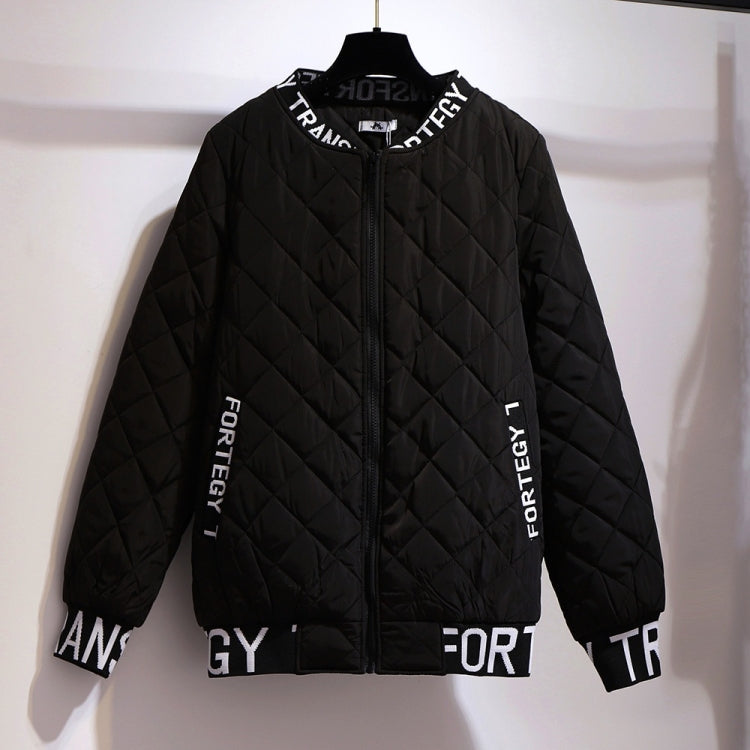 Extra-large Loose Thickened Baseball Uniform Cotton Jacket