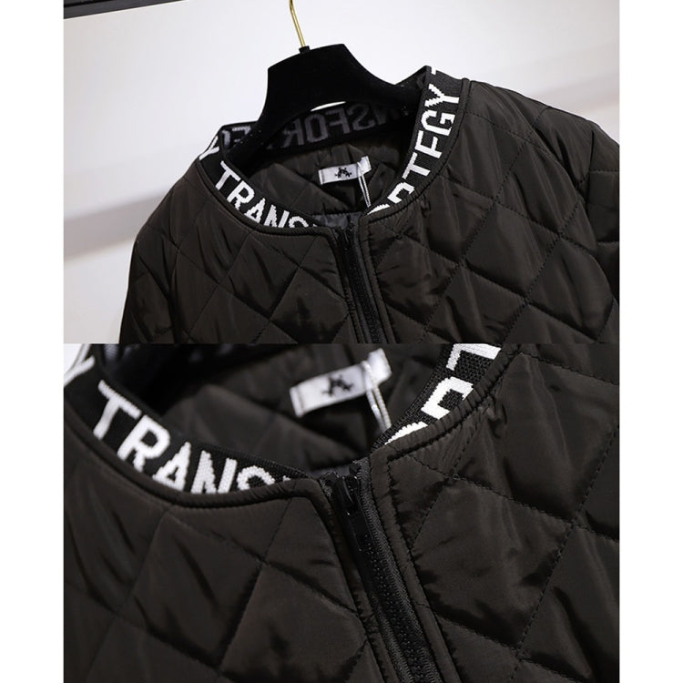 Extra-large Loose Thickened Baseball Uniform Cotton Jacket