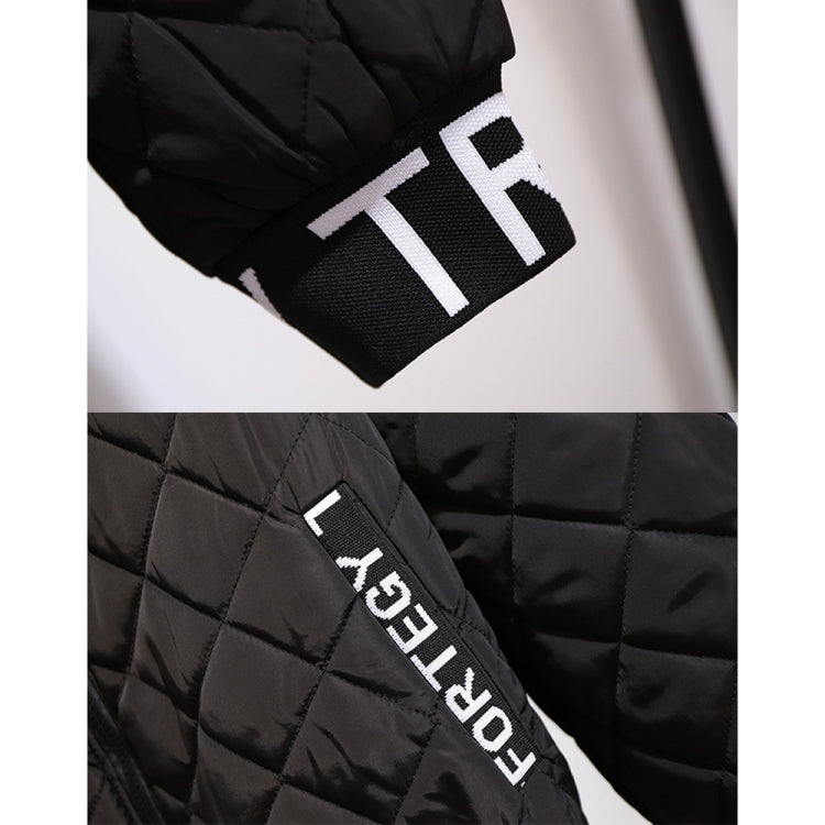 Extra-large Loose Thickened Baseball Uniform Cotton Jacket