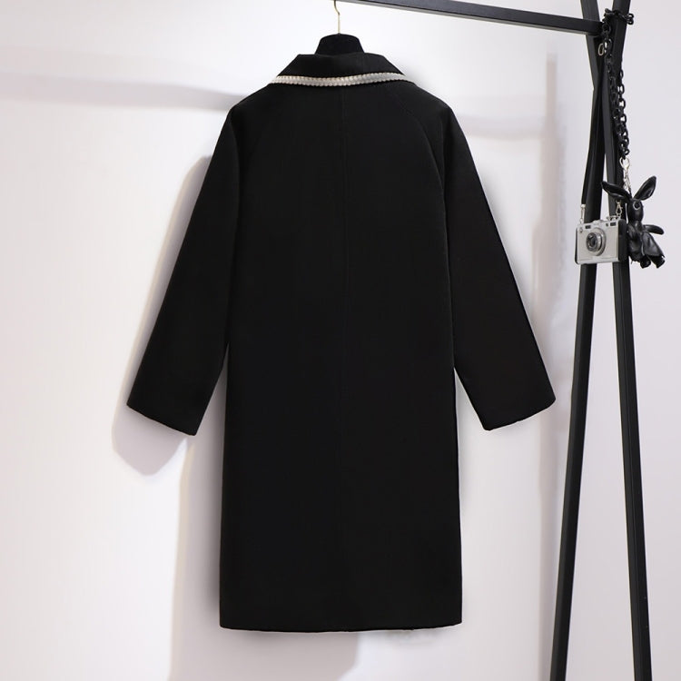 Large Size Thickened Double-sided Woolen Coat Jacket
