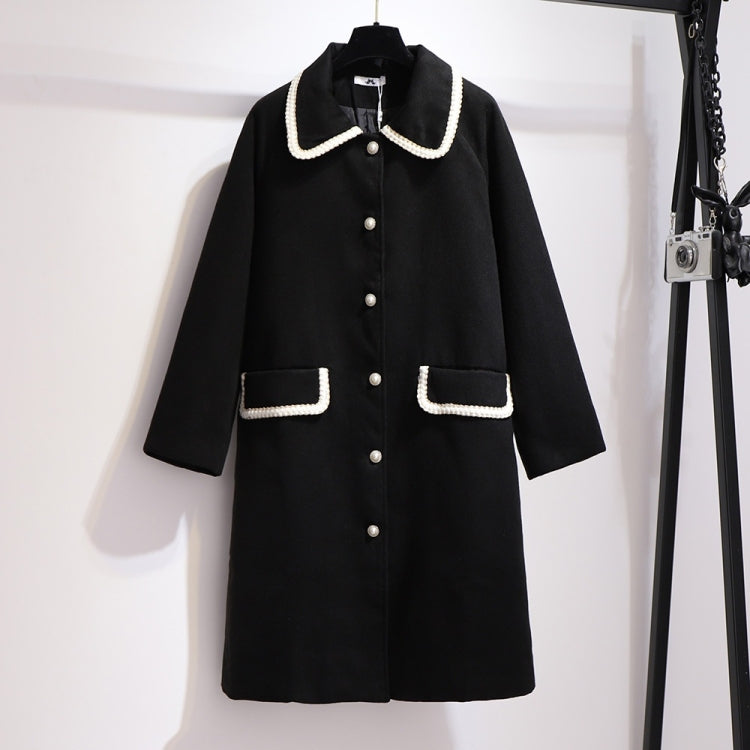 Large Size Thickened Double-sided Woolen Coat Jacket