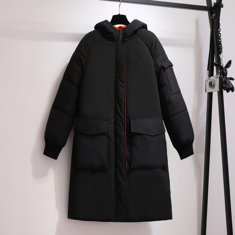 Large Size Long Down Padded Jacket