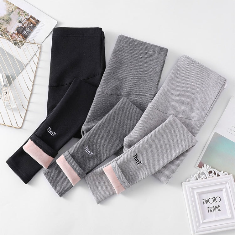 Plus Velvet Thickening Maternity Leggings