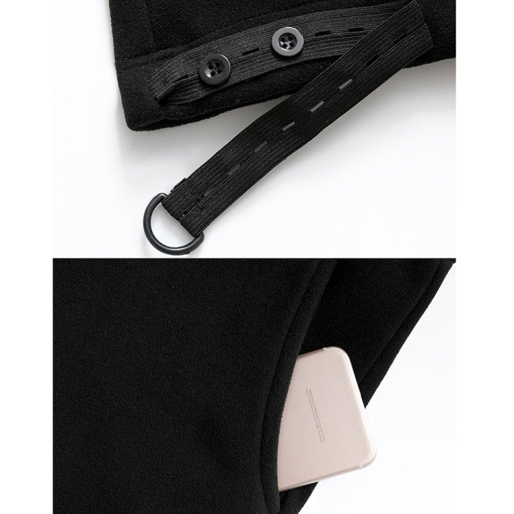 Plush Thickening Knitted Wide-leg Maternity Pants
