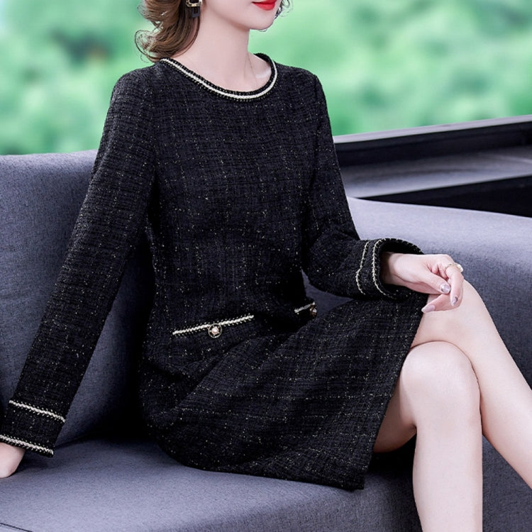 Long Sleeve Mid-length Dress