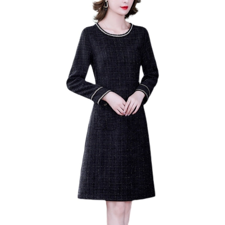 Long Sleeve Mid-length Dress