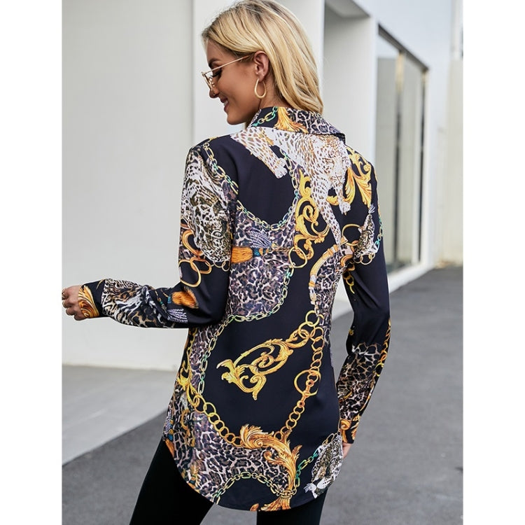 Women Printed Long Sleeved Shirt