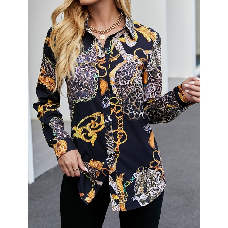 Women Printed Long Sleeved Shirt