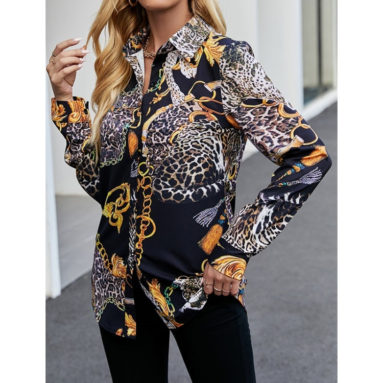 Women Printed Long Sleeved Shirt