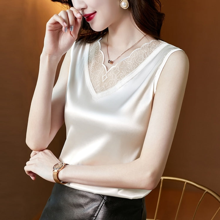 Satin Plus Size Vest