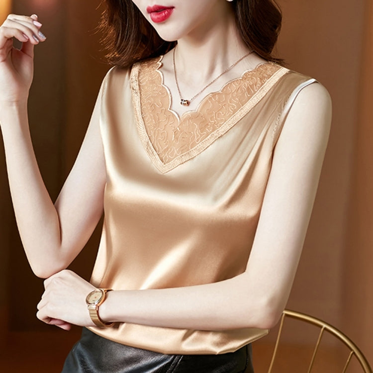 Satin Plus Size Vest