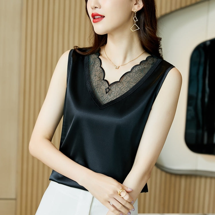 Satin Plus Size Vest