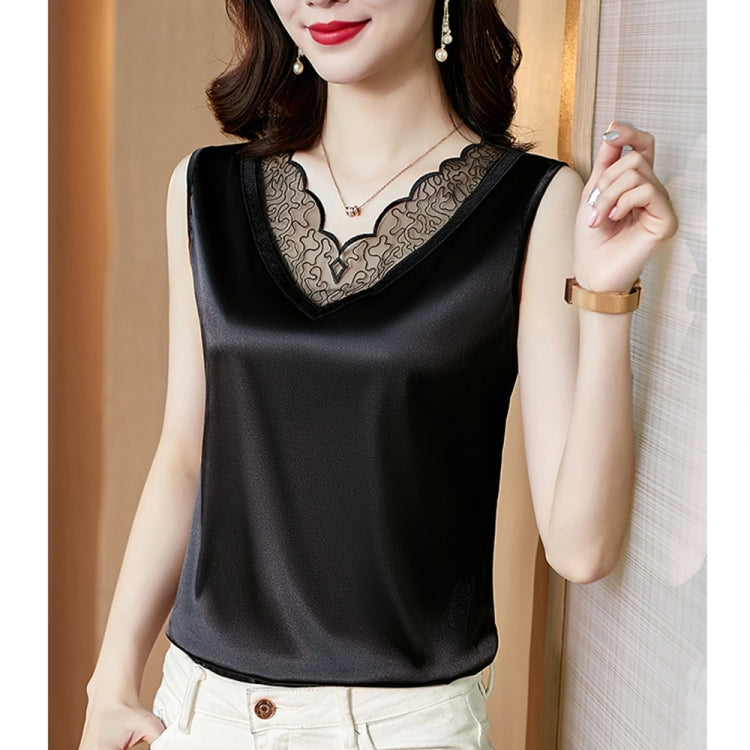 Satin Plus Size Vest