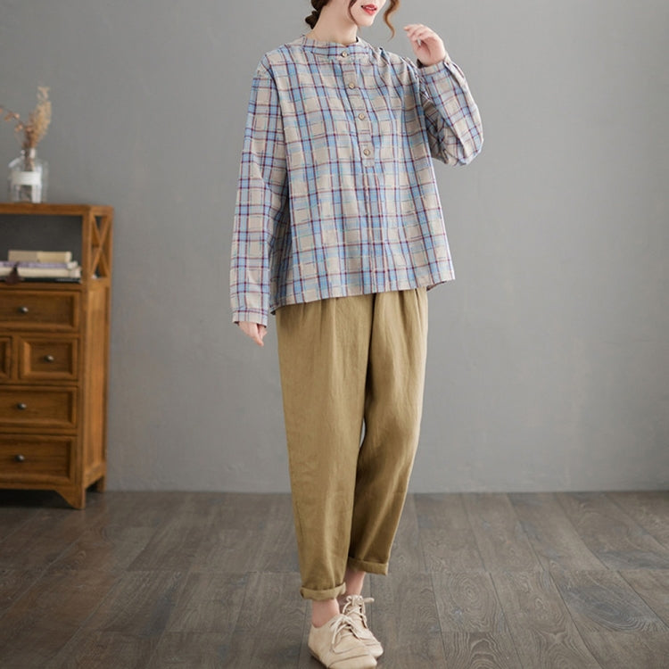 Plaid Long Sleeve Shirt
