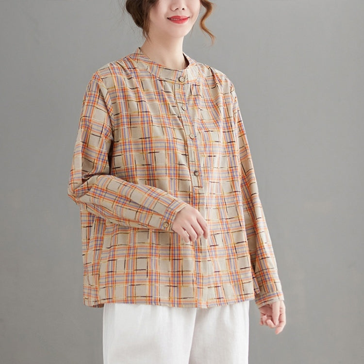 Plaid Long Sleeve Shirt