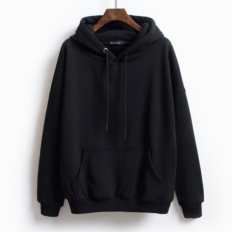 Spring Pure Cotton Thin Loose Hooded Sweatshirt for Ladies
