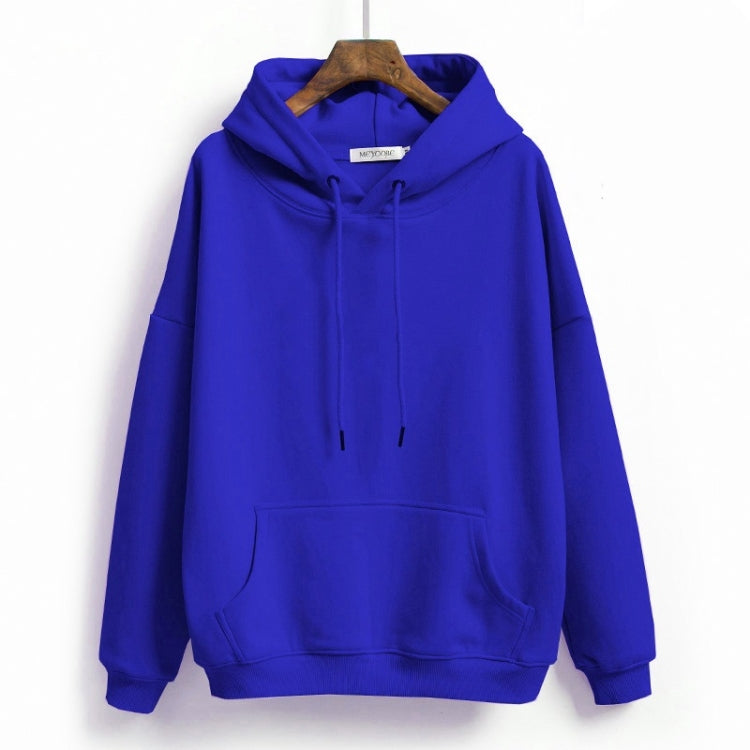 Spring Pure Cotton Thin Loose Hooded Sweatshirt for Ladies
