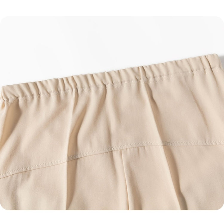 Spring Belly Support Straight Trousers Ankle-length Pants for Pregnant Women