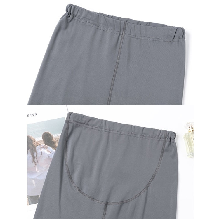 Spring Autumn Thin Elastic Tight-fitting Belly Support Shark Pants for Pregnant Women