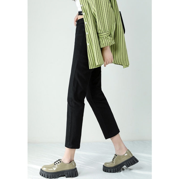 Spring Summer Nine Point Straight Skinny Jeans